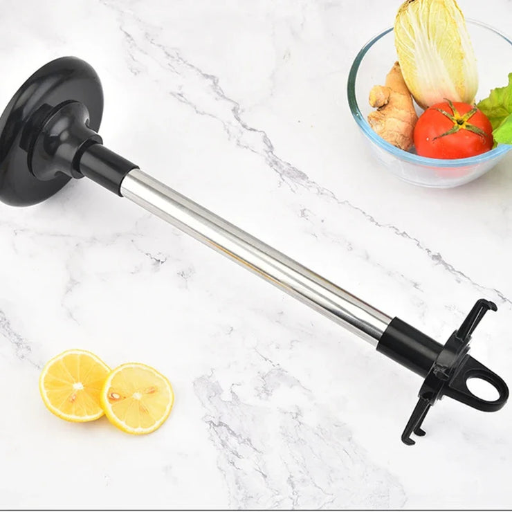 6 Hooks Rotatable Kitchenware Holder Rack Home Kitchen Utensils Holder