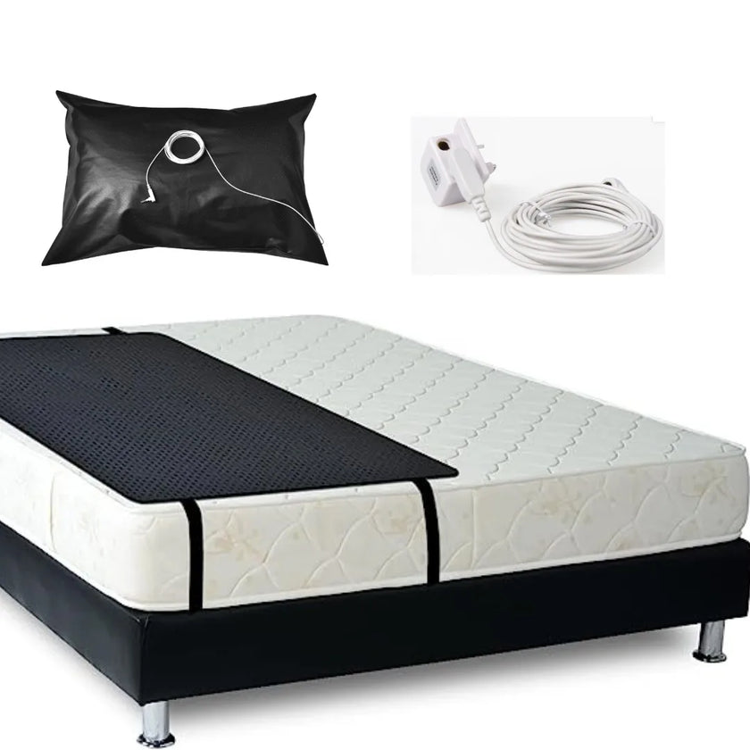 Grounding pillow case Conductive Leather Earthing mattress sleep mat