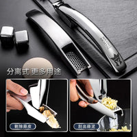 Detachable precision casting 304 stainless steel garlic press household manual garlic squeezer mashing garlic kitchen tools