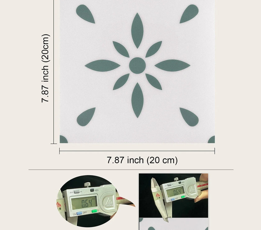 Kitchen&Bathroom Floor Tiles 20x20 cm Peel
