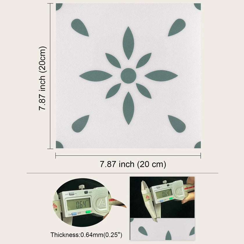 Kitchen&Bathroom Floor Tiles 20x20 cm Peel