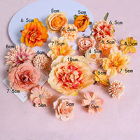 Wedding Decoration Fake Flowers Home Decor DIY Bouquet Craft Garlands Scrapbook Gift Accessories