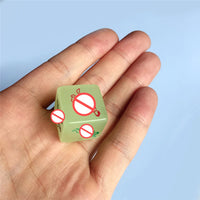 Exotic Dice Love Positions Humour Game Toy Novelty Party Gift Craps Pipe Adults Sex Toys For Couple Noctilucent Games Party Club