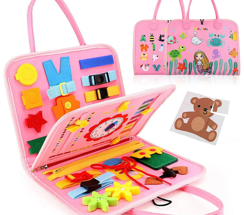 Toddlers Sensory Toy Preschool Learning Educational Travel Activities