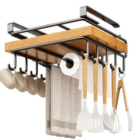 Cabinet Basket Storage Shelf Cutting Board Rack Kitchen Closet Rack