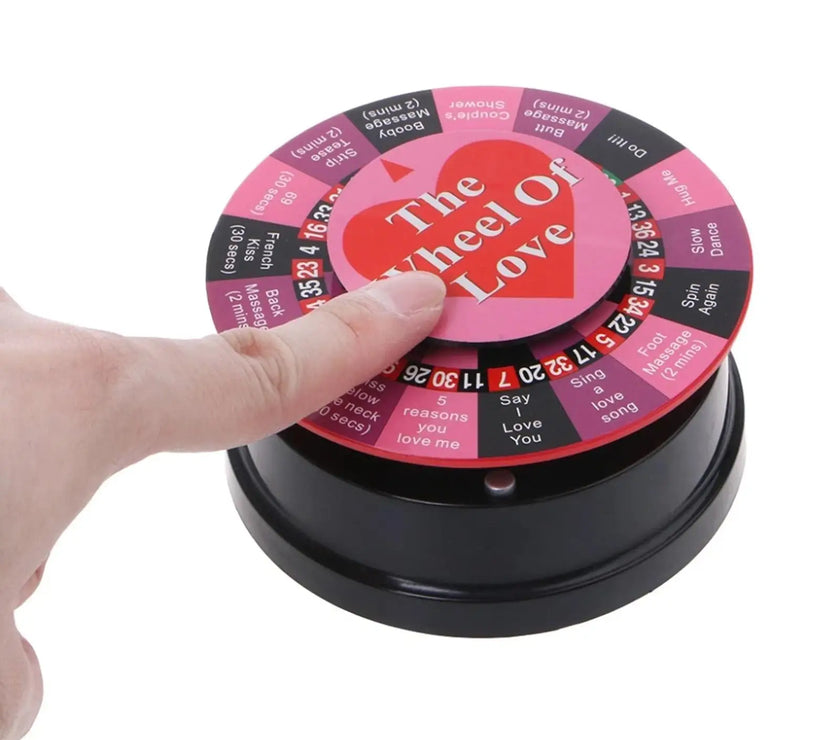 BESTCO Electric Turntable Roulette Drinking Game Spinning Fun Romantic Automatic SM Table Game Adults Couples Novelty Sex Toys
