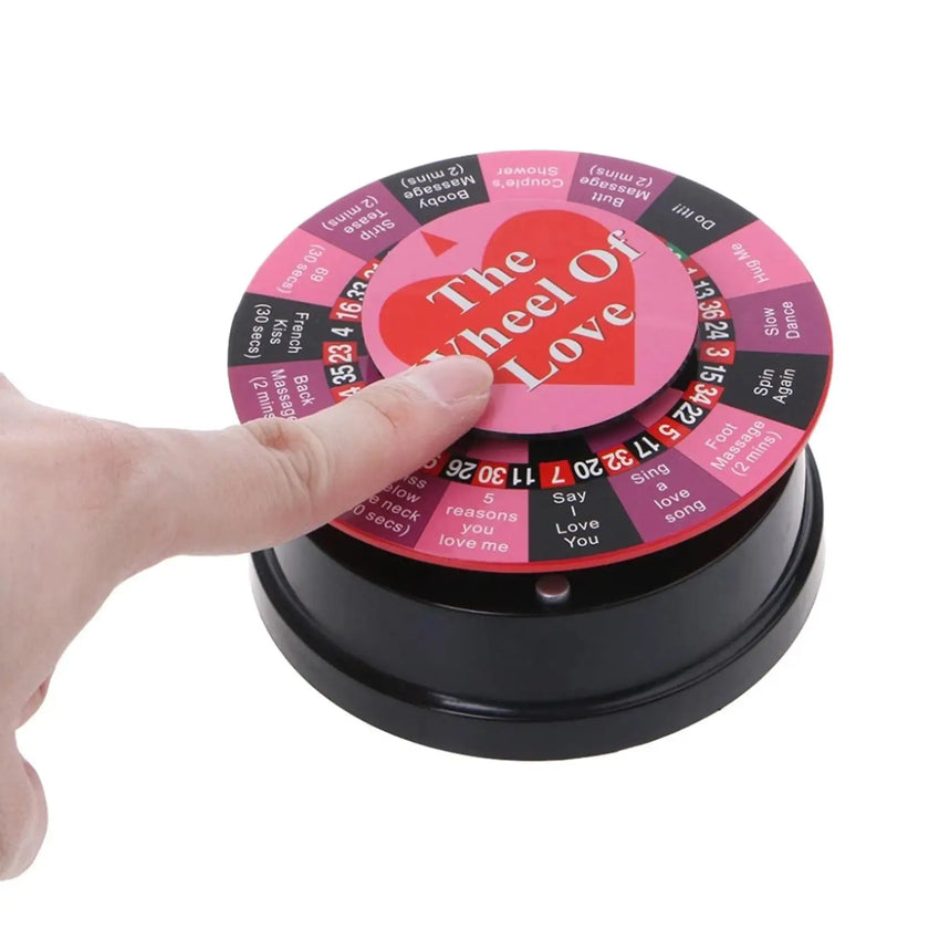 BESTCO Electric Turntable Roulette Drinking Game Spinning Fun Romantic Automatic SM Table Game Adults Couples Novelty Sex Toys