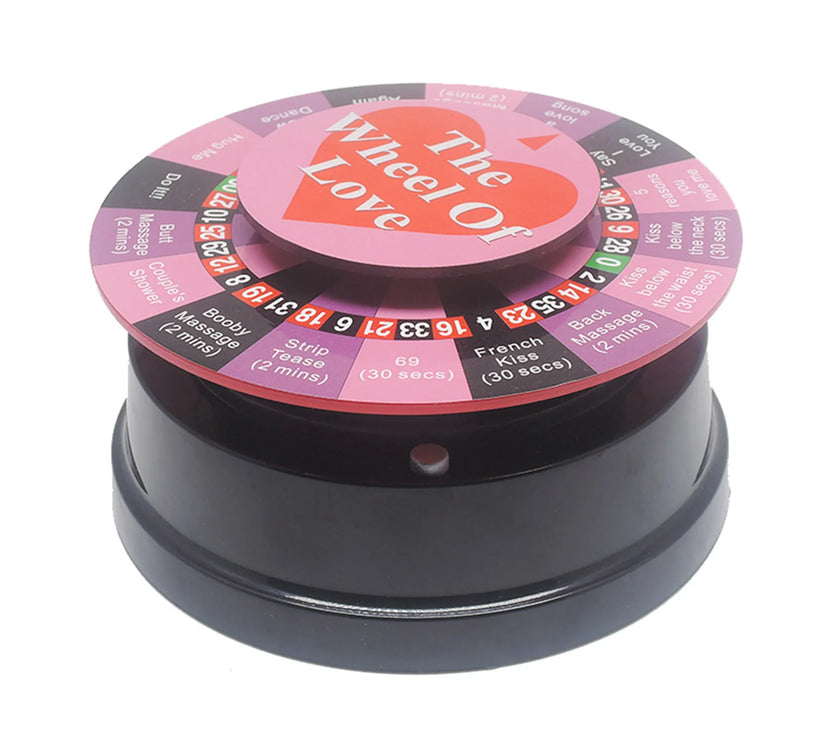 BESTCO Electric Turntable Roulette Drinking Game Spinning Fun Romantic Automatic SM Table Game Adults Couples Novelty Sex Toys